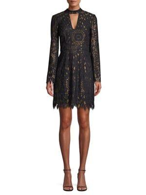 Trina Turk Central Lace Sheath Dress