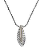 Effy Final Call Diamond & Sterling Silver Pendant Necklace