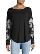 Free People Dance Long Sleeve Tee