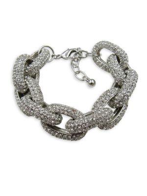 Cristabelle Pave Crystal Link Bracelet