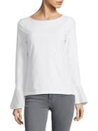Lord & Taylor Plus Boatneck Top