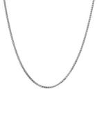 Lord & Taylor 925 Sterling Silver Box Chain Necklace
