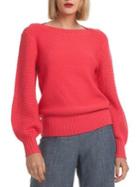 Trina Turk Jazzy Textured Wool Sweater