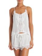 In Bloom Kiss The Sky Lace Trim Camisole And Shorts Set
