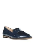 Dr. Scholl's Ashah Patent Leather And Suede Flats