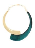Robert Lee Morris Raising Arizona Two-tone Collar Statement Necklace