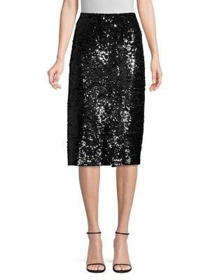 Michael Michael Kors Sequin A-line Skirt