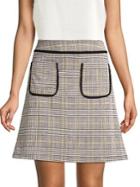 Dorothy Perkins Checkered Mini Skirt