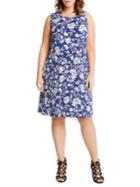 Karen Kane Plus Floral Halter Dress