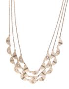 Kensie Flora And Fauna Multi-row Necklace
