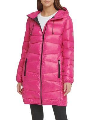 Donna Karan Packable Puffer Jacket