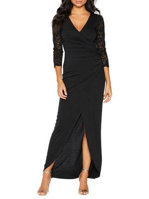 Quiz Sequin Lace Gown