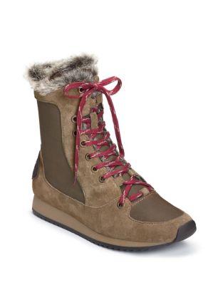 Aerosoles Timespan Faux-fur Trimmed Hiker Boots