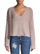 Free People Knit V-neck Pullover