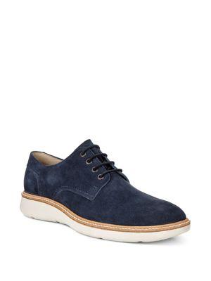 Ecco Aurora Hybrid Tie Suede Dress Shoes