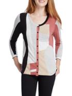 Nic+zoe Come Together Cotton Blend Cardigan