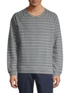 Black Brown Multi-stripe Long-sleeve Top