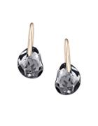 Swarovski Oblong Crystal Drop Earrings