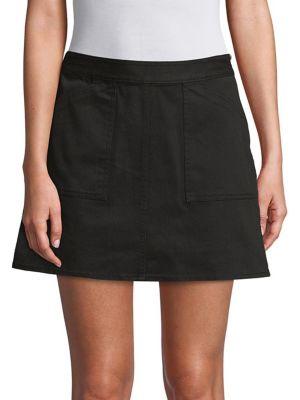 Highline Collective High Waisted Utility Patch Pocket Mini Skirt
