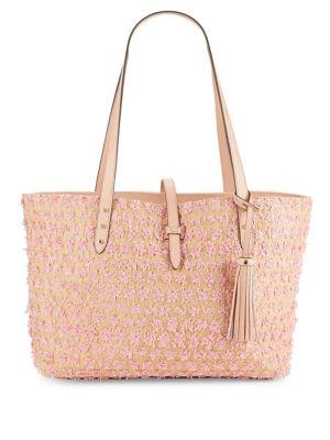 Karl Lagerfeld Paris Floral-aplique Tote Bag