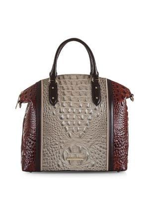 Brahmin Large Westwood Duxbury Leather Satchel