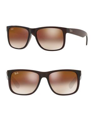Ray-ban Transparent Rectangle 54mm Sunglasses