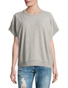 Free People That Tee Distressed Pullover