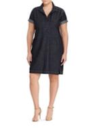 Lauren Ralph Lauren Plus Size Denim Shift Dress