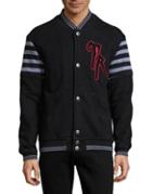 True Religion Patched Button-front Jacket