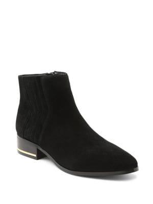 Kensie Faulkner Block Heel Booties