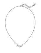 Cole Haan Cubic Zirconia Rhodium-plated Brass Necklace