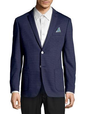 Tallia Orange Dotted Blazer