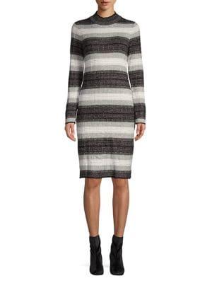 Calvin Klein Striped Knit Dress