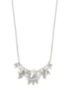 Nadri Willow Crystal And Faux Pearl Adjustable Frontal Necklace