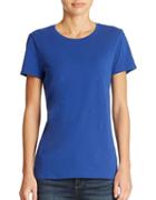 Lord & Taylor Stretch-cotton Tee