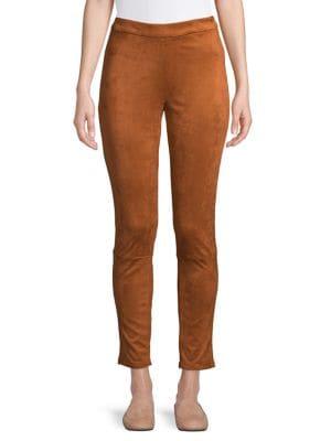 Imnyc Isaac Mizrahi Textured Ankle Pants