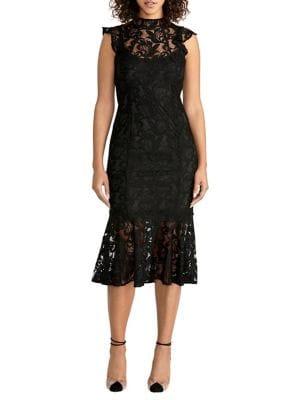 Rachel Rachel Roy Annalee Slim-fit Lace Sheath Dress