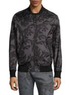 Diesel Leaf Palm Bomber Jacket