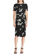 Lauren Ralph Lauren Ruffle-trim Floral Dress