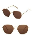 Toms Sawyer 52mm Pentagon Sunglasses