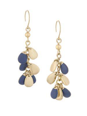 French Connection Shaky Cluster Drop Earrings
