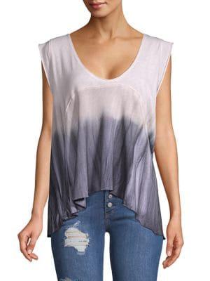 Free People Paradise Cotton Blend Tee