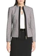 Tommy Hilfiger Chevron Striped Zip Jacket