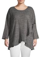 Context Plus Ruffled Pullover Top