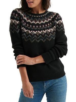Lucky Brand Fair Isle Sweater