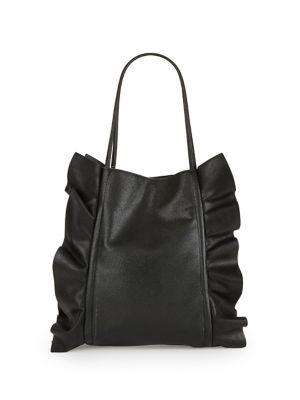 Design Lab Lord & Taylor Ruffled Tote