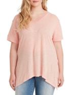 Jessica Simpson Plus Tamie Sharkbite Tee