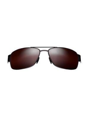 Maui Jim Ohia Polarized Rectangle Sunglasses