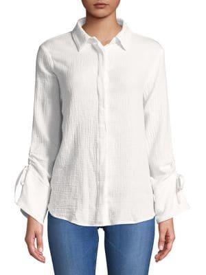 The Fifth Label Ceremony Cinched Sleeve Top