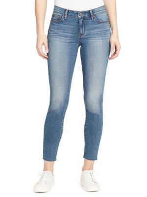 William Rast Perfect Raw-edge Skinny Ankle Jeans